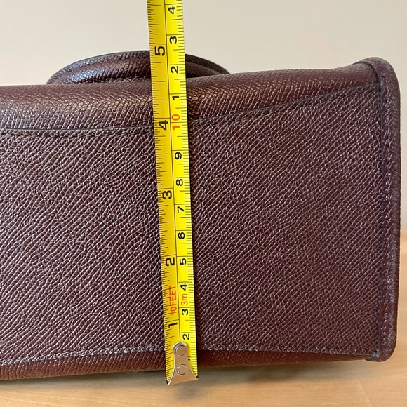 Coach Crosby Carryall 21 Crossgrain Leather in Oxblood NWOT - Picture 6 of 9